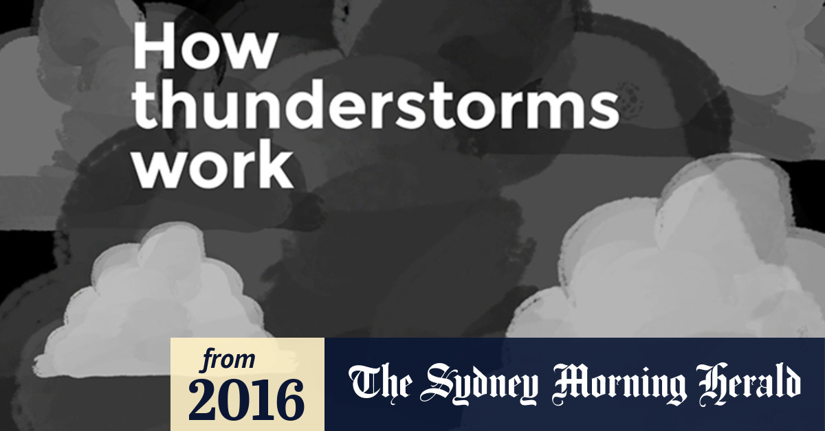 Video How do thunderstorms work?